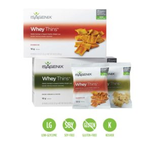 Isagenix whey thins