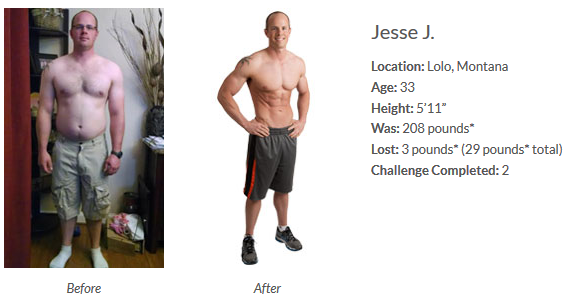 Jesse After Using Isagenix