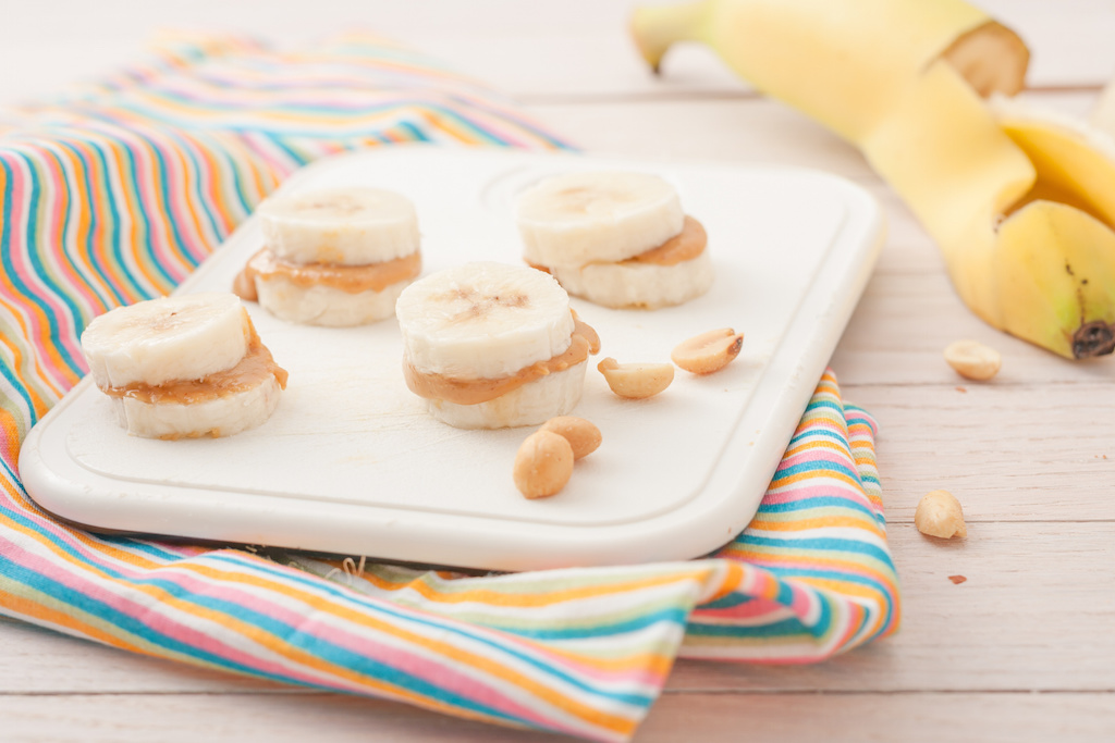 Banana Peanut Butter Delights Healthy Snack