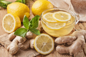 ginger lemon tea
