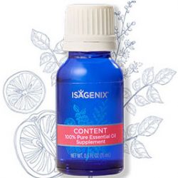 Isagenix oil content