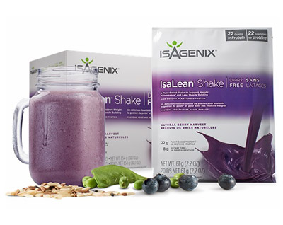 isagenix dairy free shakes